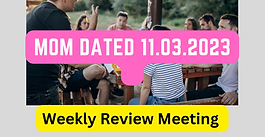 MoM dated 11.03.2023