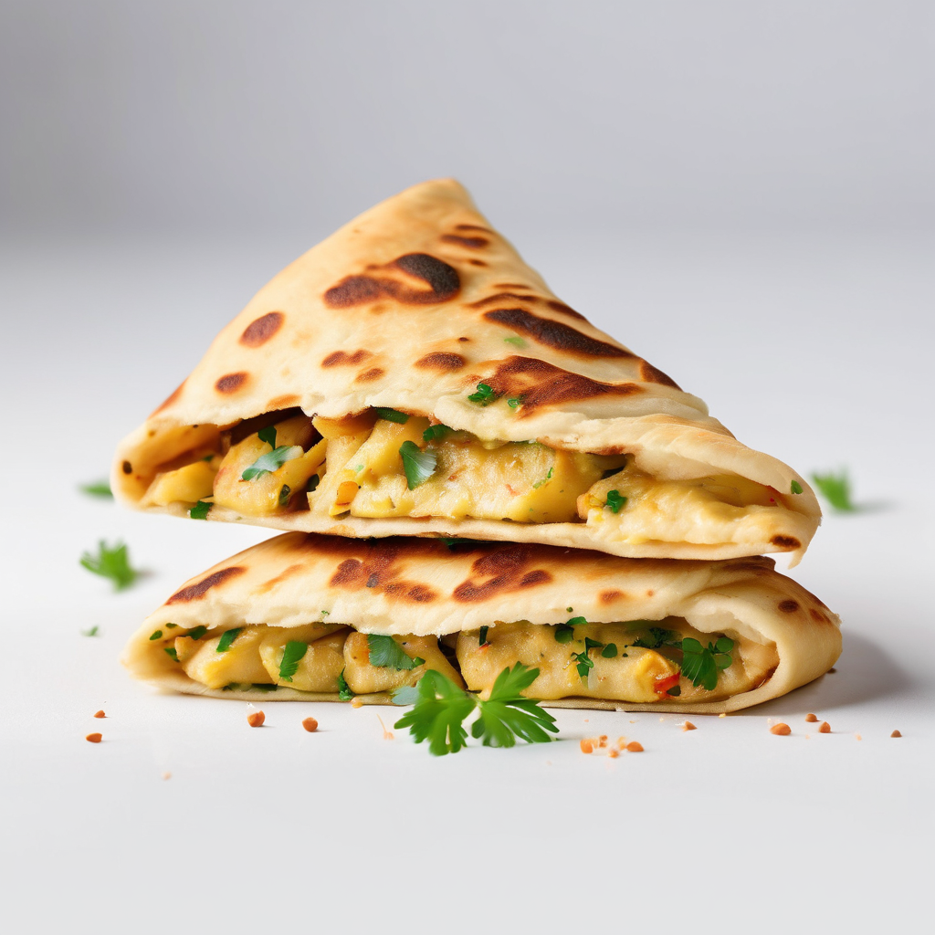 Stuffed Aloo Kulcha