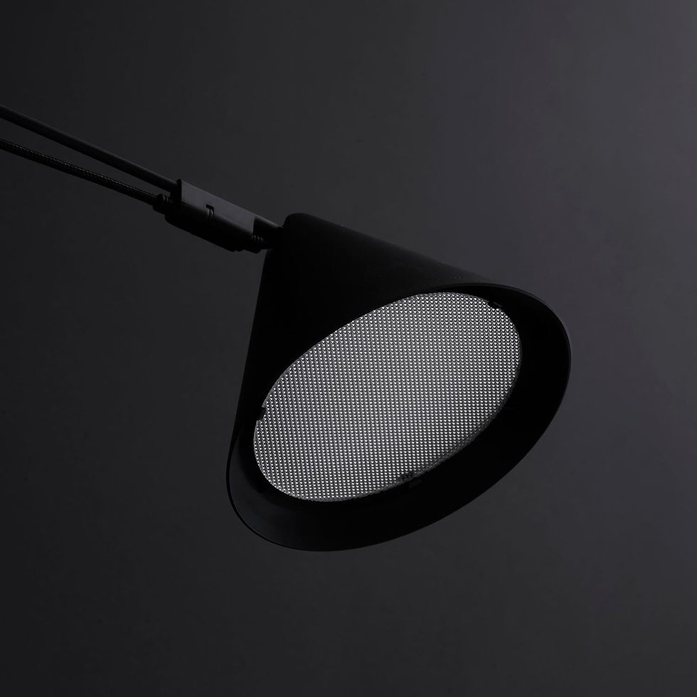 Miniature : Lampe murale Ayno, Noir