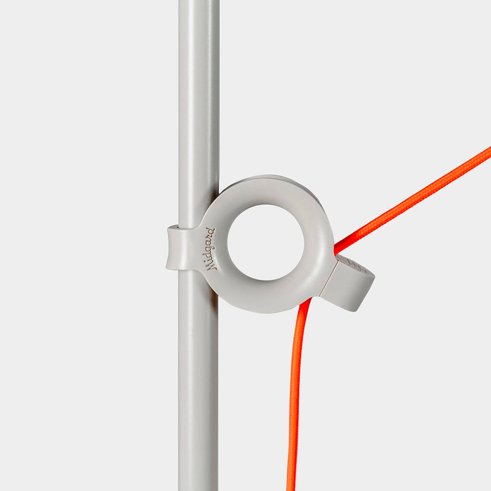Miniature : Lampadaire Ayno, Gris Soyeux