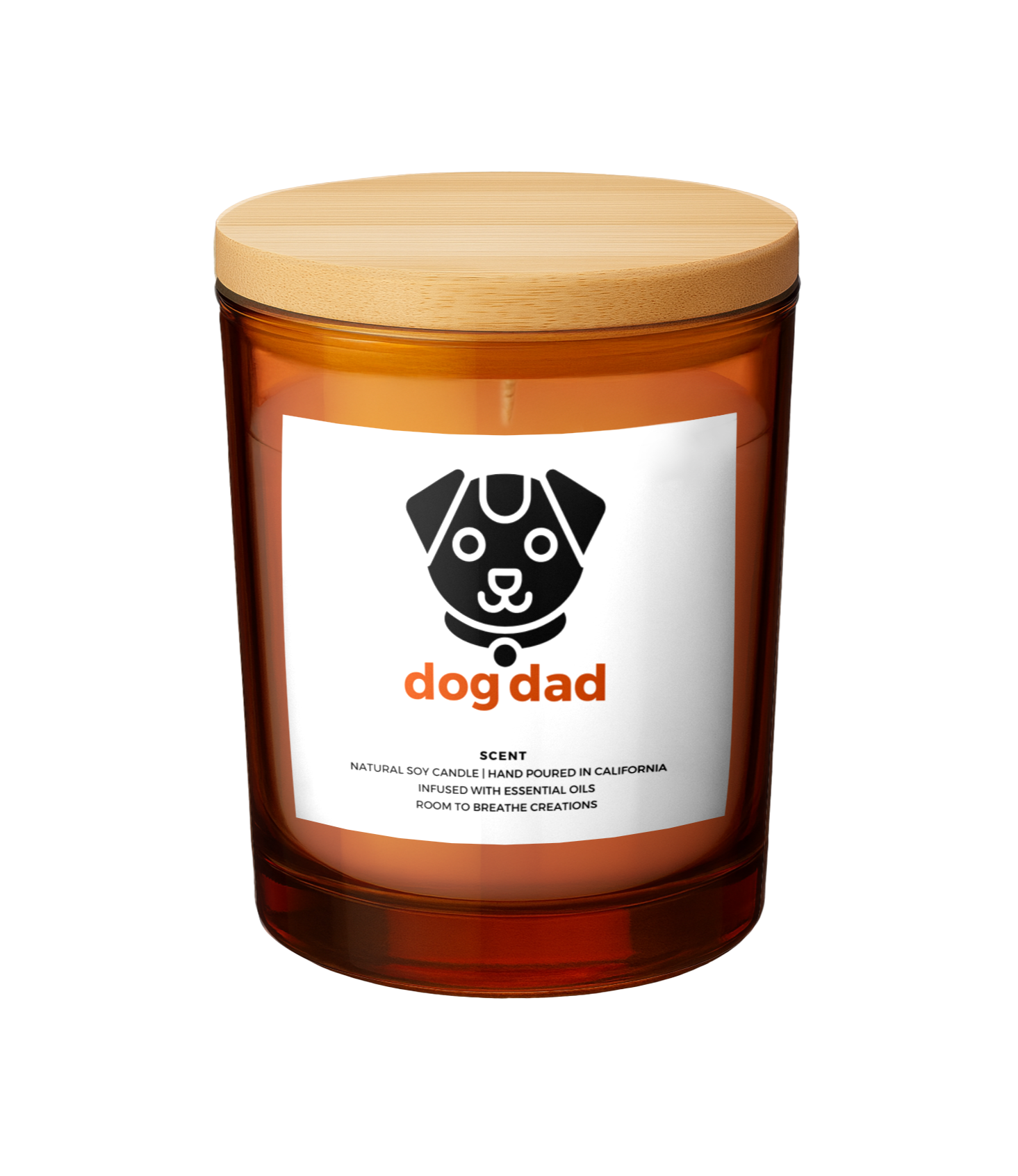 Dog Dad Candle