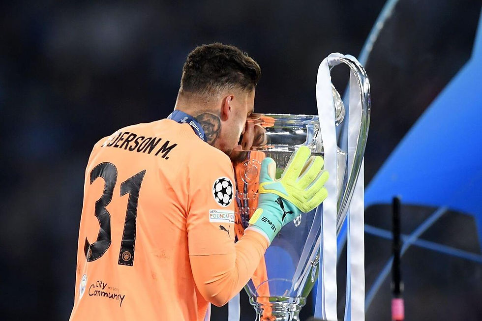 Ederson - City's most successful keeper of all time.