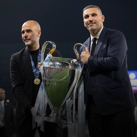 Khaldoon and Pep won everything with City.