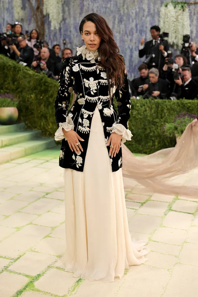 Aurora James in Emmanuel Ungaro Haute Couture [Photo Courtesy: Getty Images]