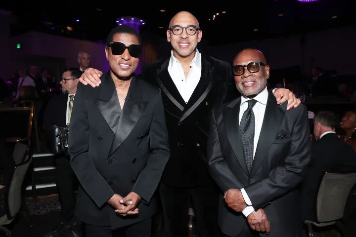 Babyface, Harvey Mason Jr., and L.A. Reid (Getty Images for The Recording Academy)