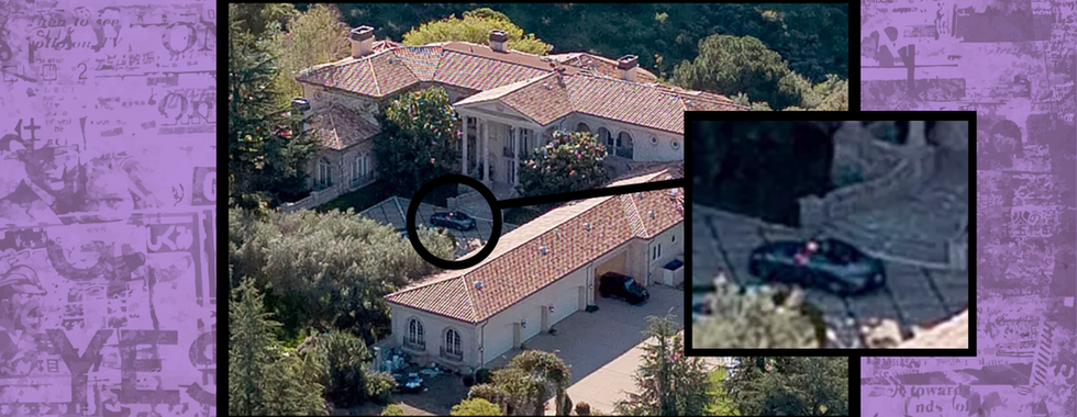 Jayden's Car Spotted at Britney's California Home [Andy Johnstone for Page Six]