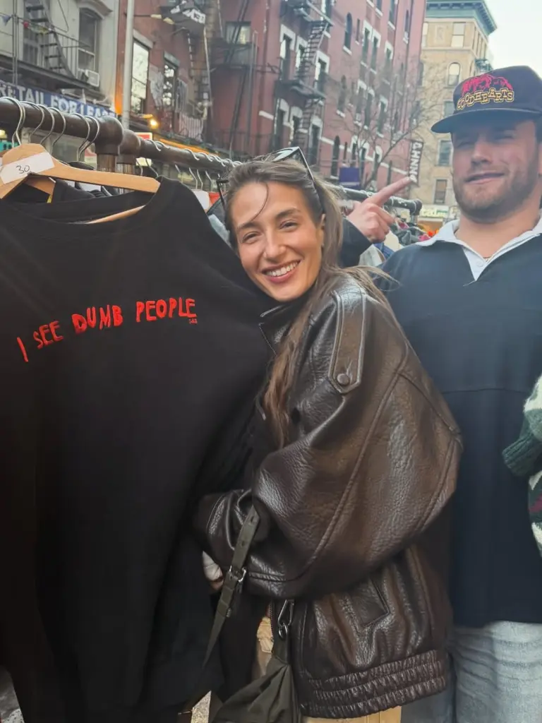 The duo shopping together [via Amanda Batula on Instagram]