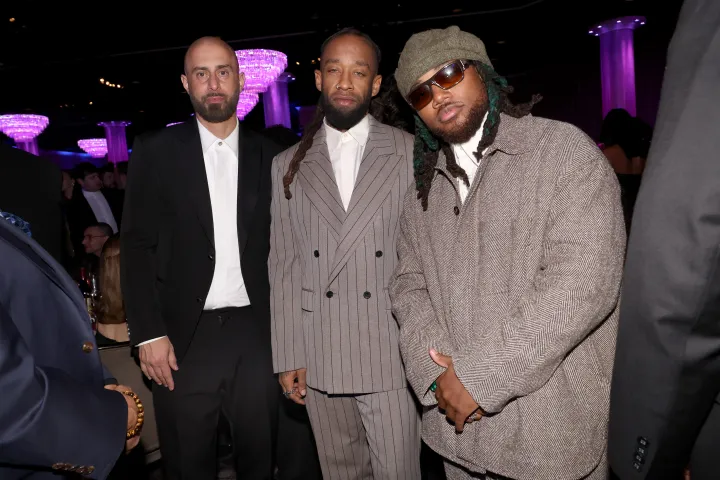 Ghazi, Ty Dolla Sign, and Leon Thomas (Getty Images for The Recording Academy)