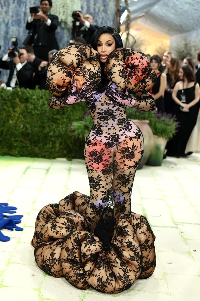 Cardi B in Marc Jacobs [Photo Courtesy: Getty Images]