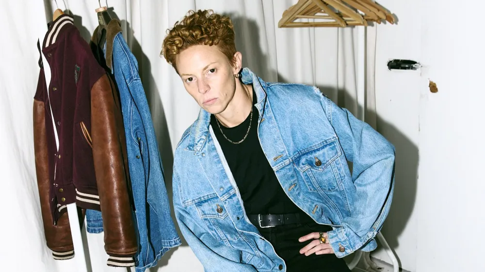 Jackson poses for The Hollywood Reporter (Courtesy of Andrew Whitton)