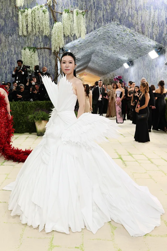Yu-Chi Lyra Kuo in Jean Paul Gaulutier [Photo Courtesy: Getty Images]