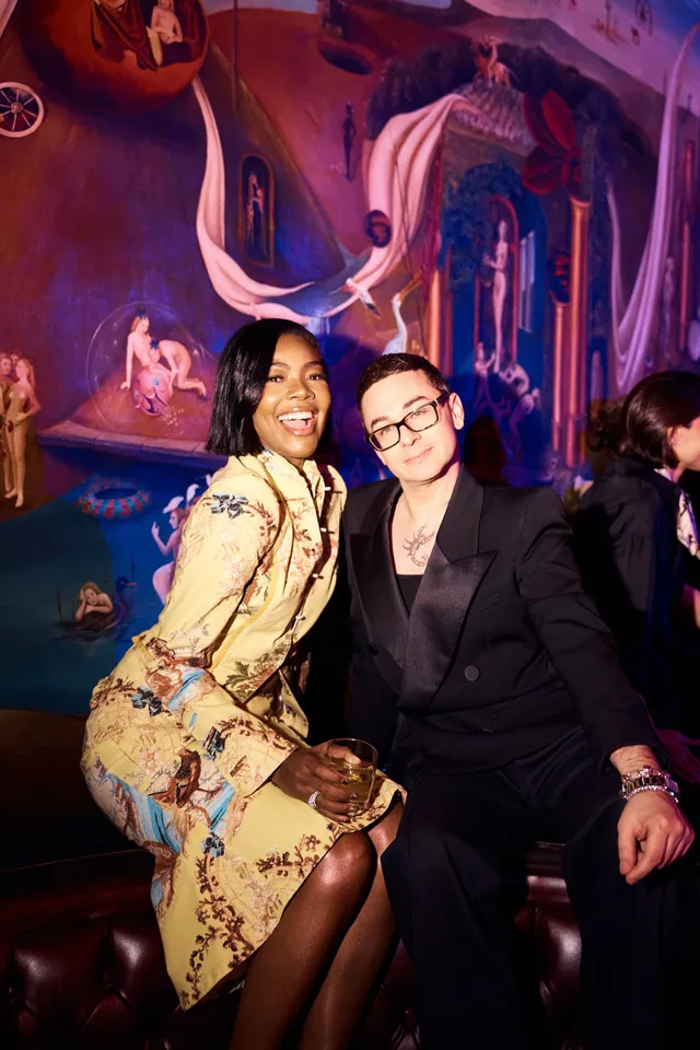 Gabrielle Union and Christian Siriano [Photo Courtesy: Eric Ogden for Vanity Fair]
