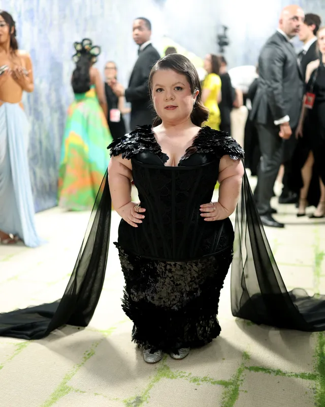 Sinéad Burke in Christian SIriano [Photo Courtesy: Getty Images]