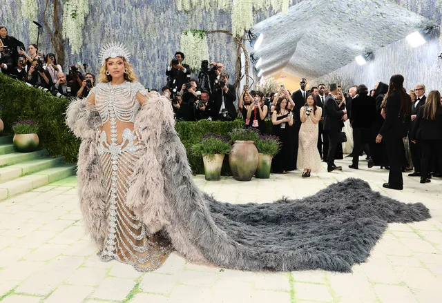 Beyoncé in Olivier Rousteing [Photo Courtesy: Getty Images]