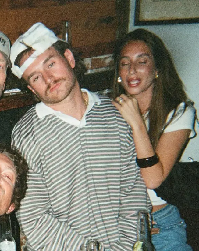 The duo appears at a party [via West Wilson on Instagram]