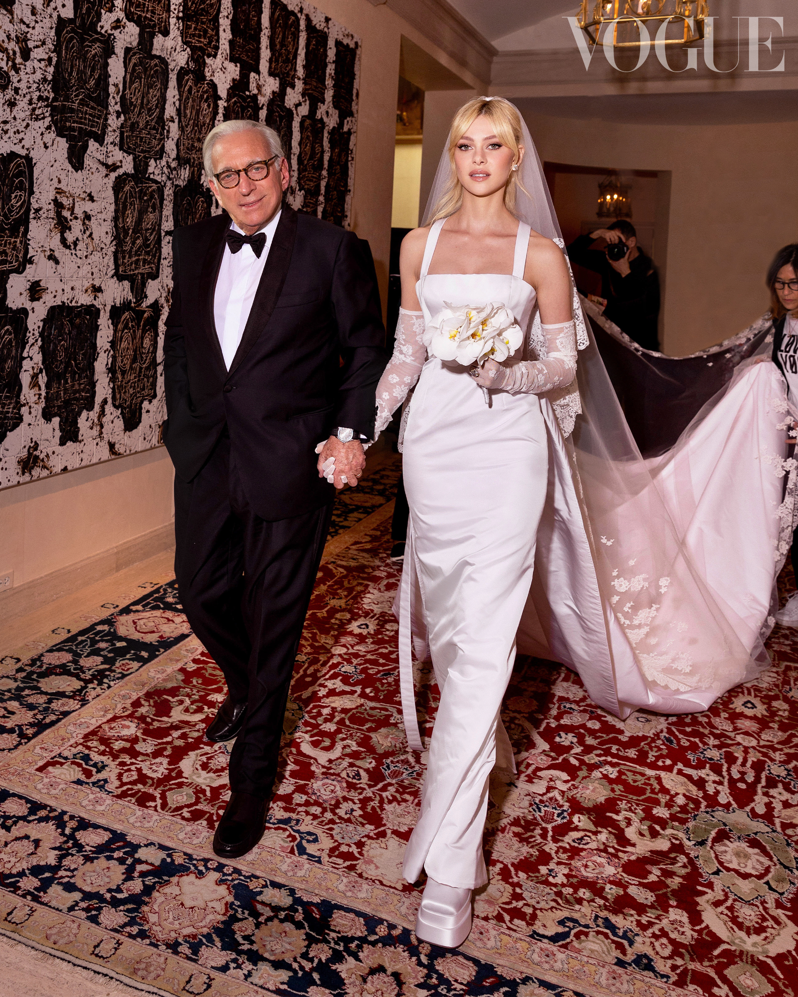 Nicola Peltz in Valentino Dress [Photo: Vogue, German Larkin]