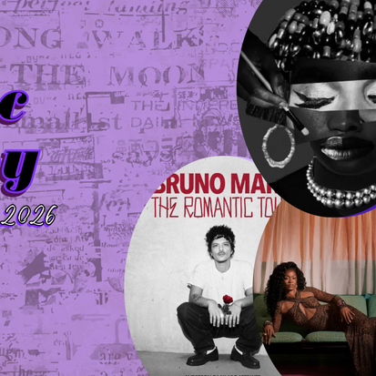 a graphic featuring various musicians