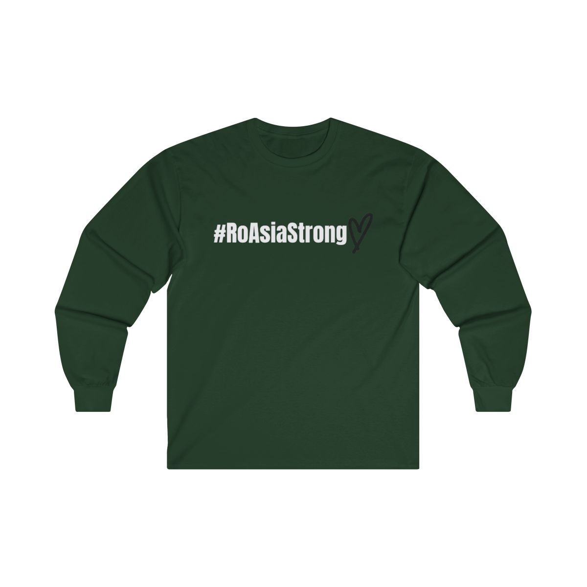 Unisex Ultra Cotton Long Sleeve Tee ( Forest Green)