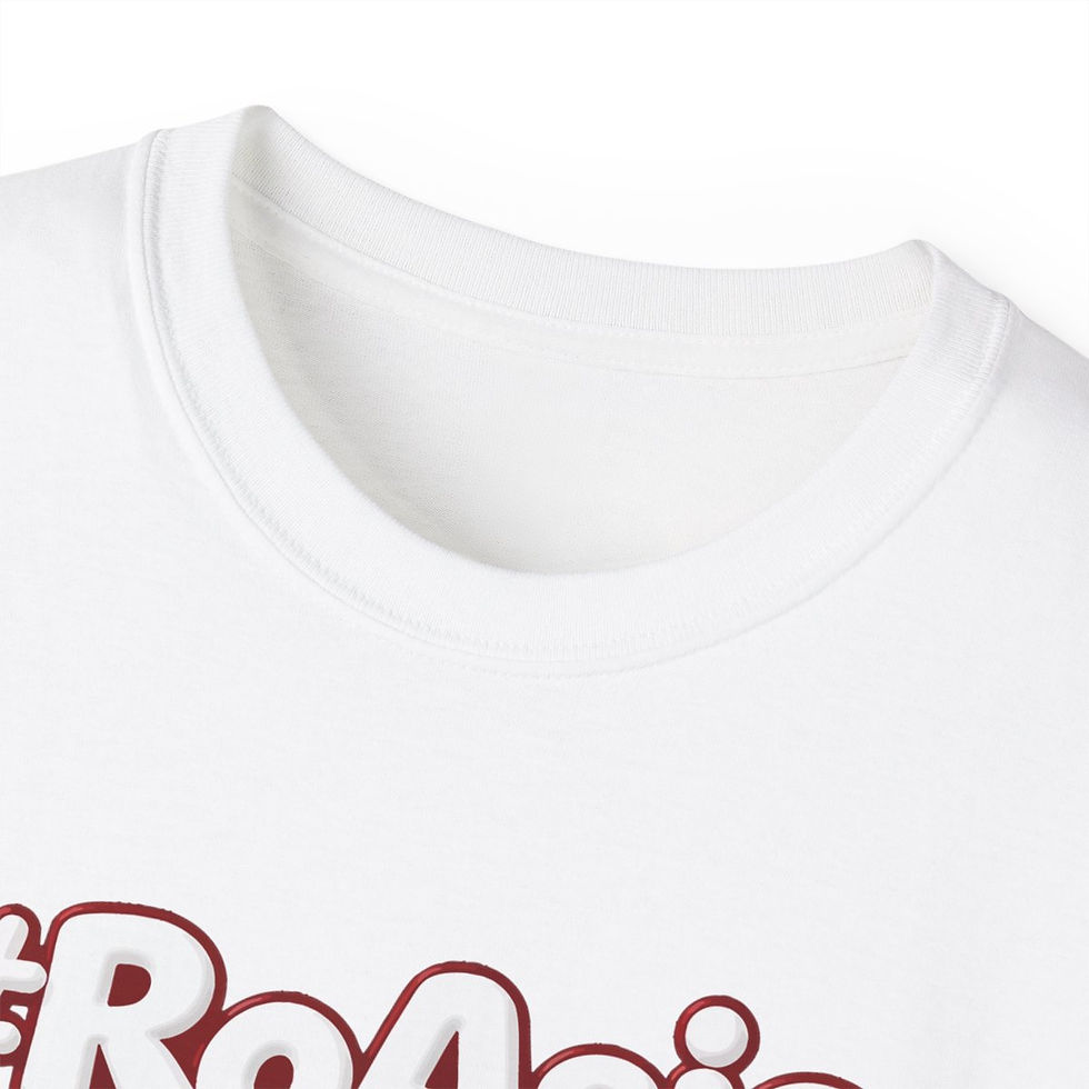Thumbnail: RoAsia Strong Unisex Ultra Cotton Tee (white, black, red) 
