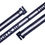 Thumbnail: Kids Navy-White Stripes | 2T - Adult XXS | 20" - 34" Waist