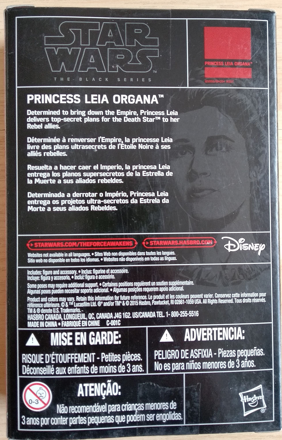 Miniatura: Star Wars The Black Series Princess Leia Organa