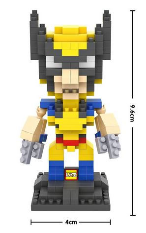 Miniatura: LOZ Nano Blocks - Wolverine Xmen