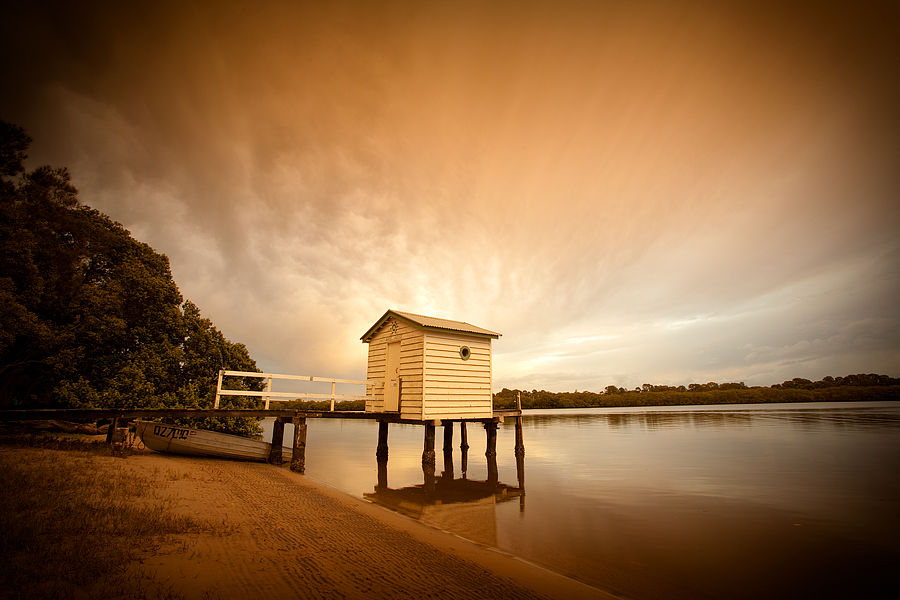 Boat Shed, Sunshine Coast, Queensland, Australia