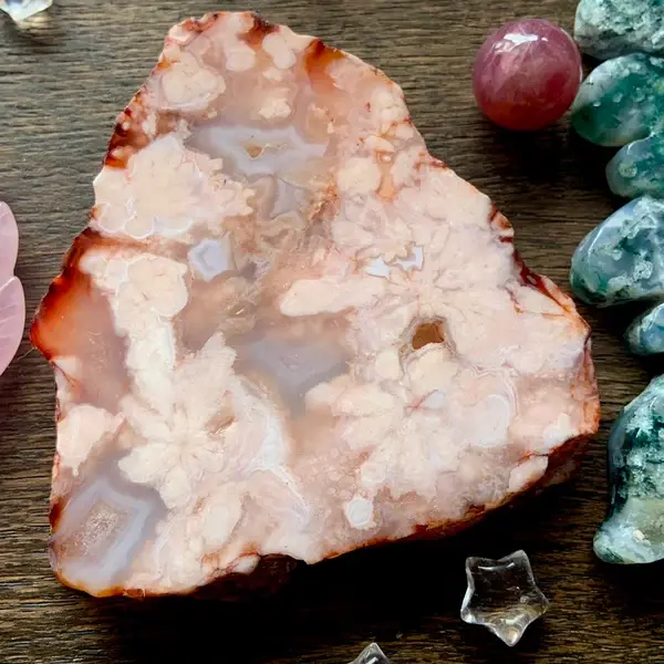 Flower Agate Slab