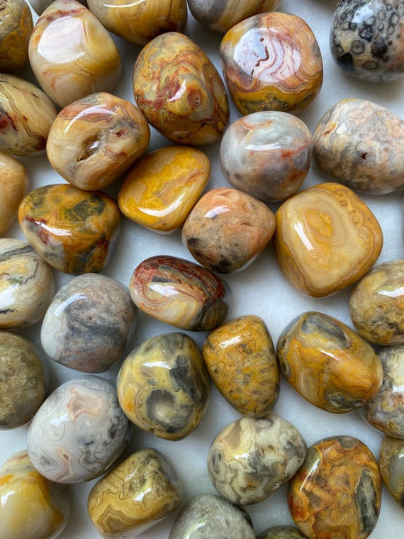 Crazy Lace Agate Tumble