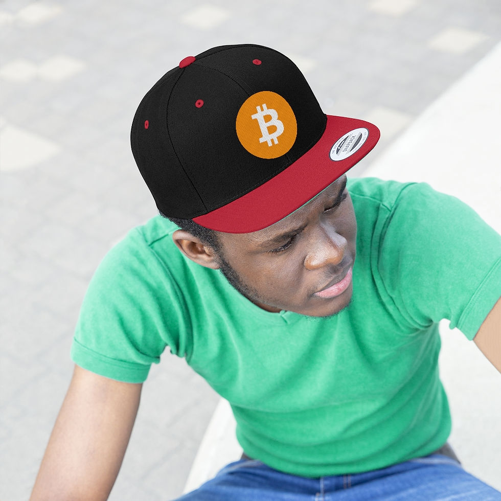 Miniatura: Unisex Flat Bill Hat