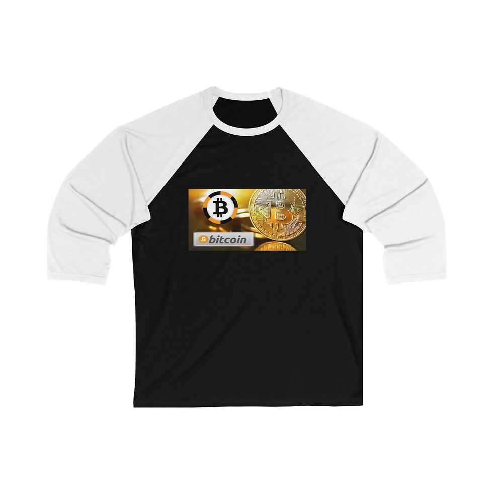Miniatura: Unisex 3/4 Sleeve Baseball Tee
