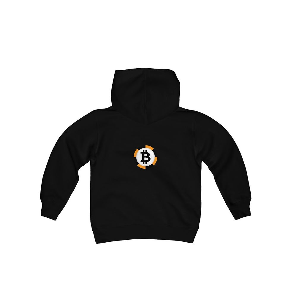 Miniatura: Youth Heavy Blend Hooded Sweatshirt