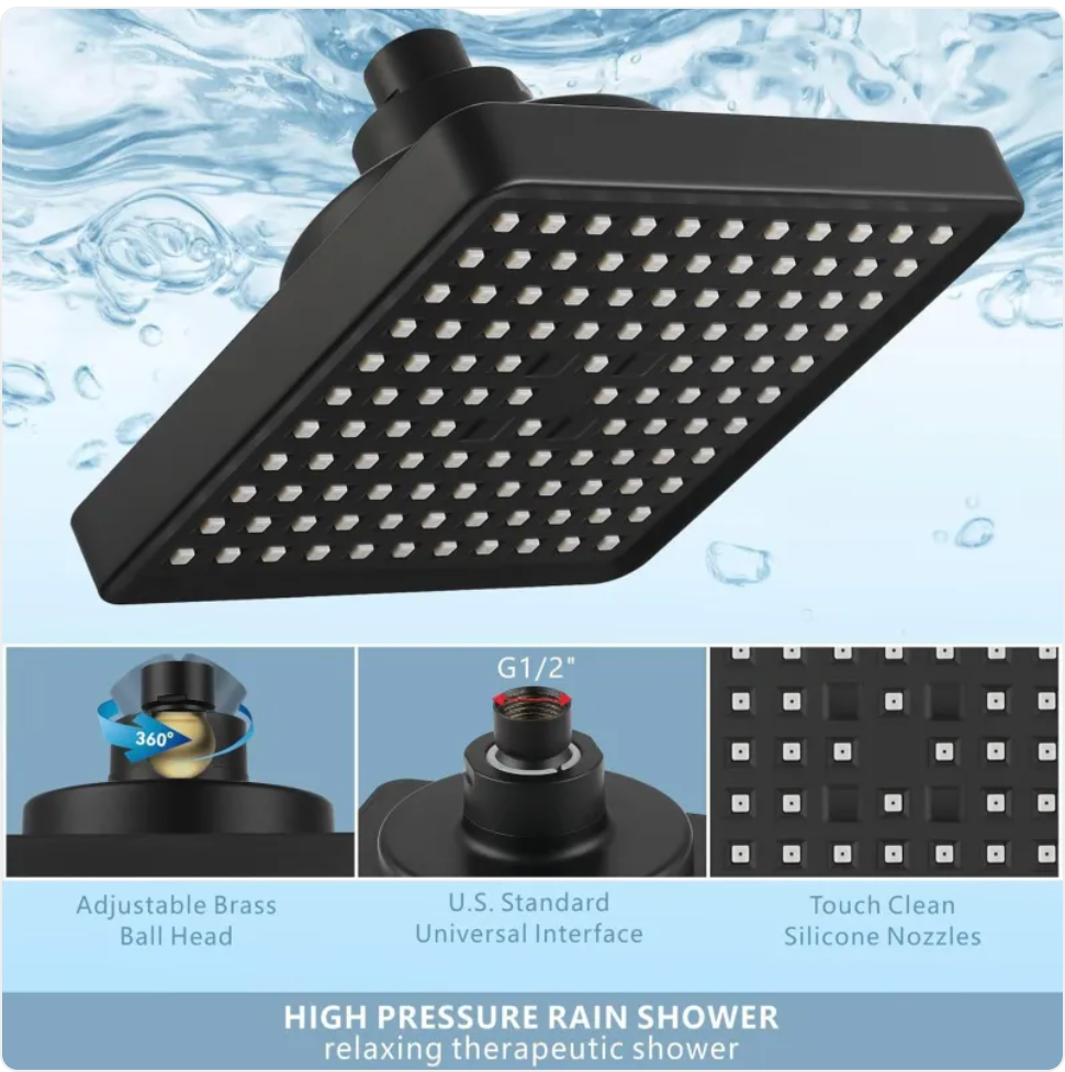 Showerhead with Built-In Filter