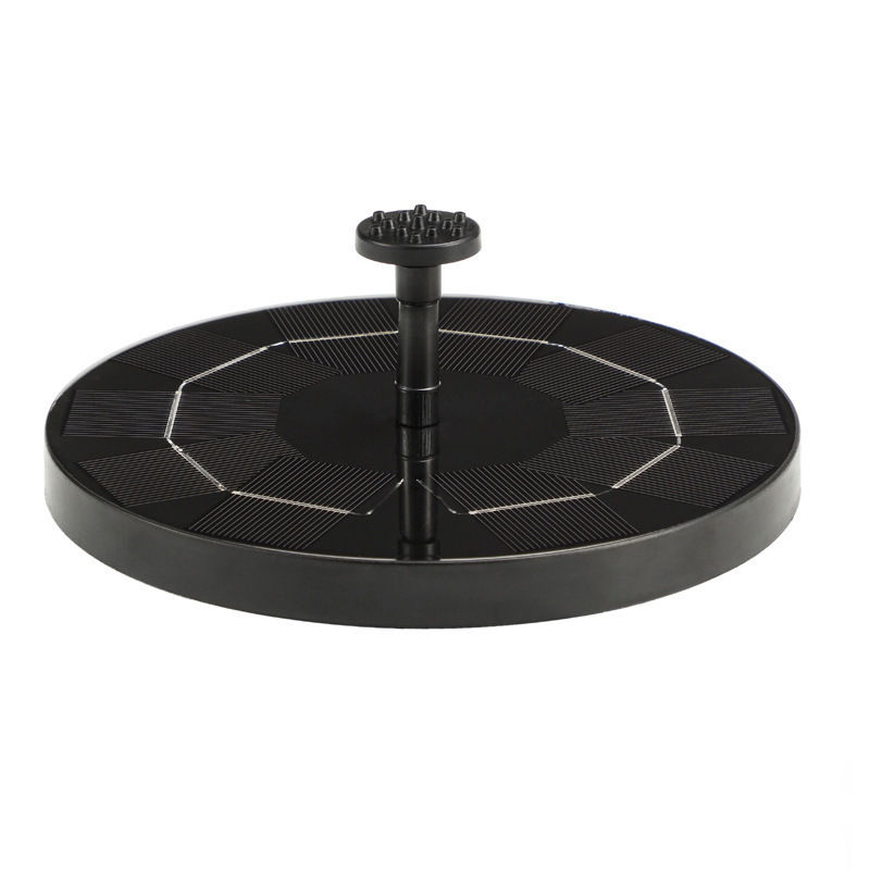 High-Power Solar Fountain with Battery for Gardens