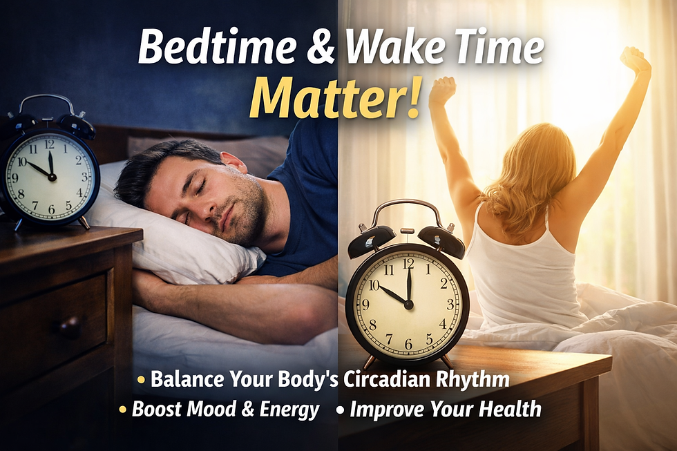 Consistent Sleep Schedule: Why Bedtime & Wake Time Matter | Better Sleep Oklahoma