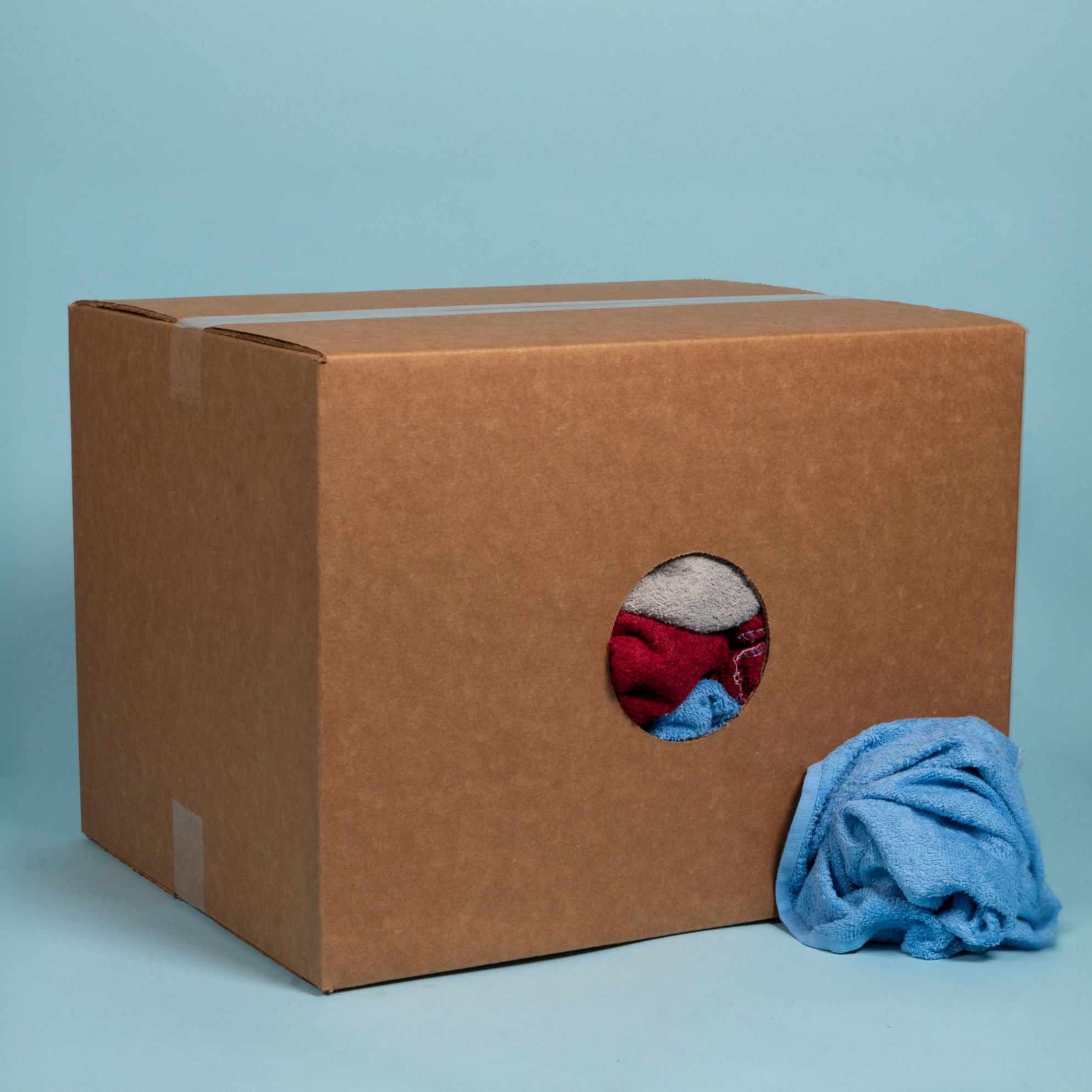 New, Colored Terry Towel Wipers