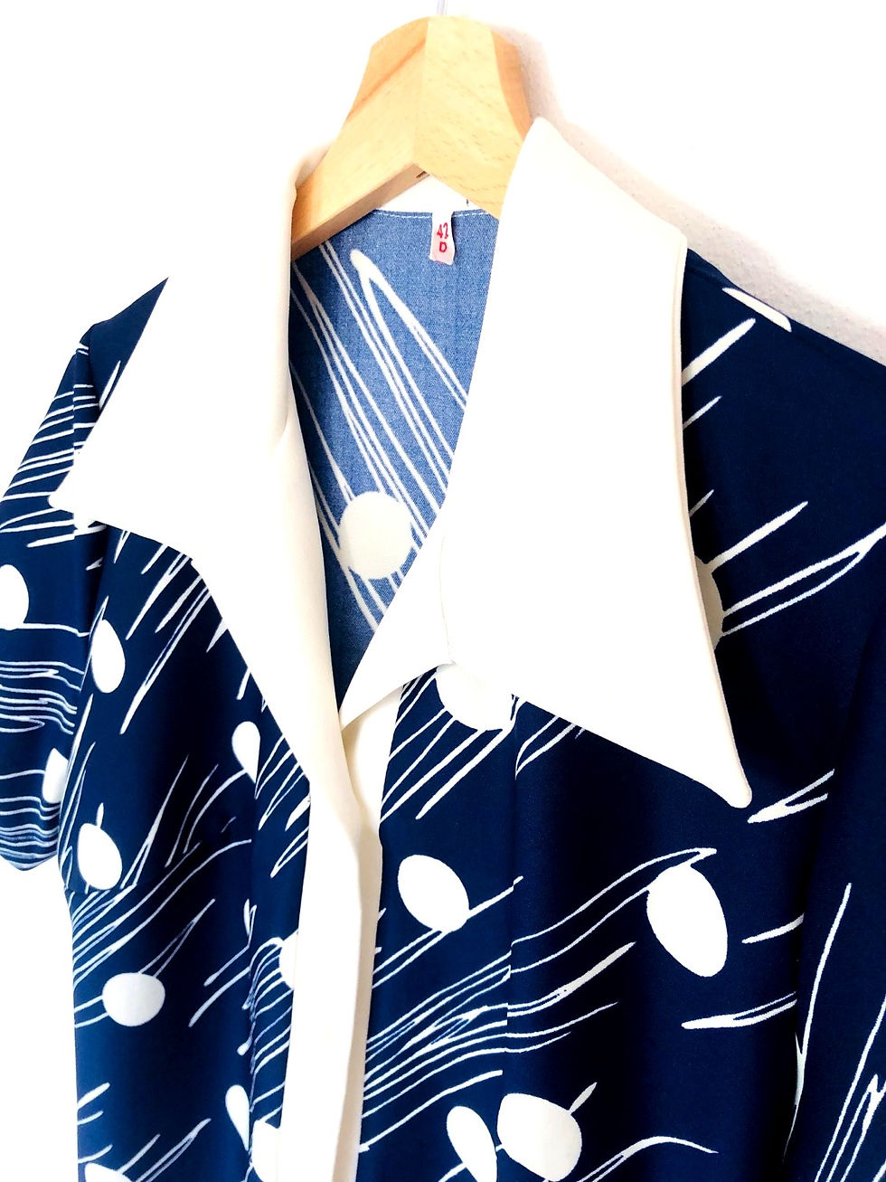 Miniatura: vestito-abito-pois-vintage