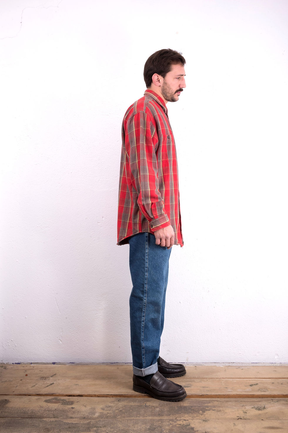 Miniatura: camicia-flanella-vintage-polo-sport