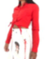 camicia-corta-rossa-vintage