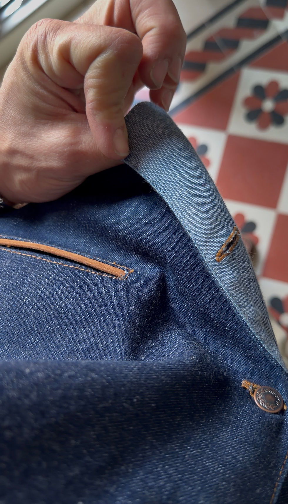 Miniatura: Gilet denim anni 80