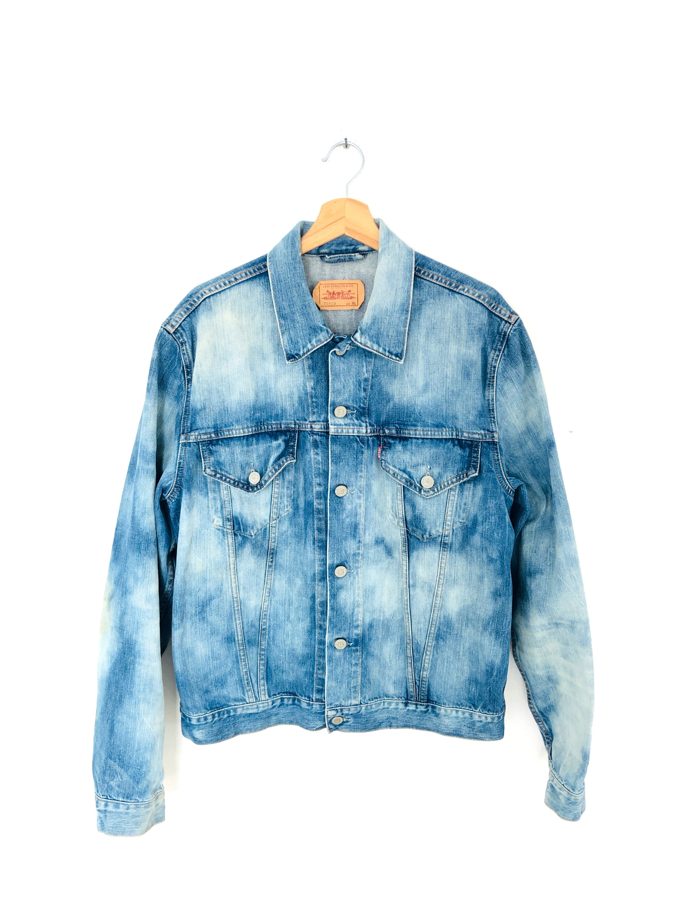 GIACCA DI JEANS LEVI'S VINTAGE CUSTOMIZZATA | DannyRu Vintage