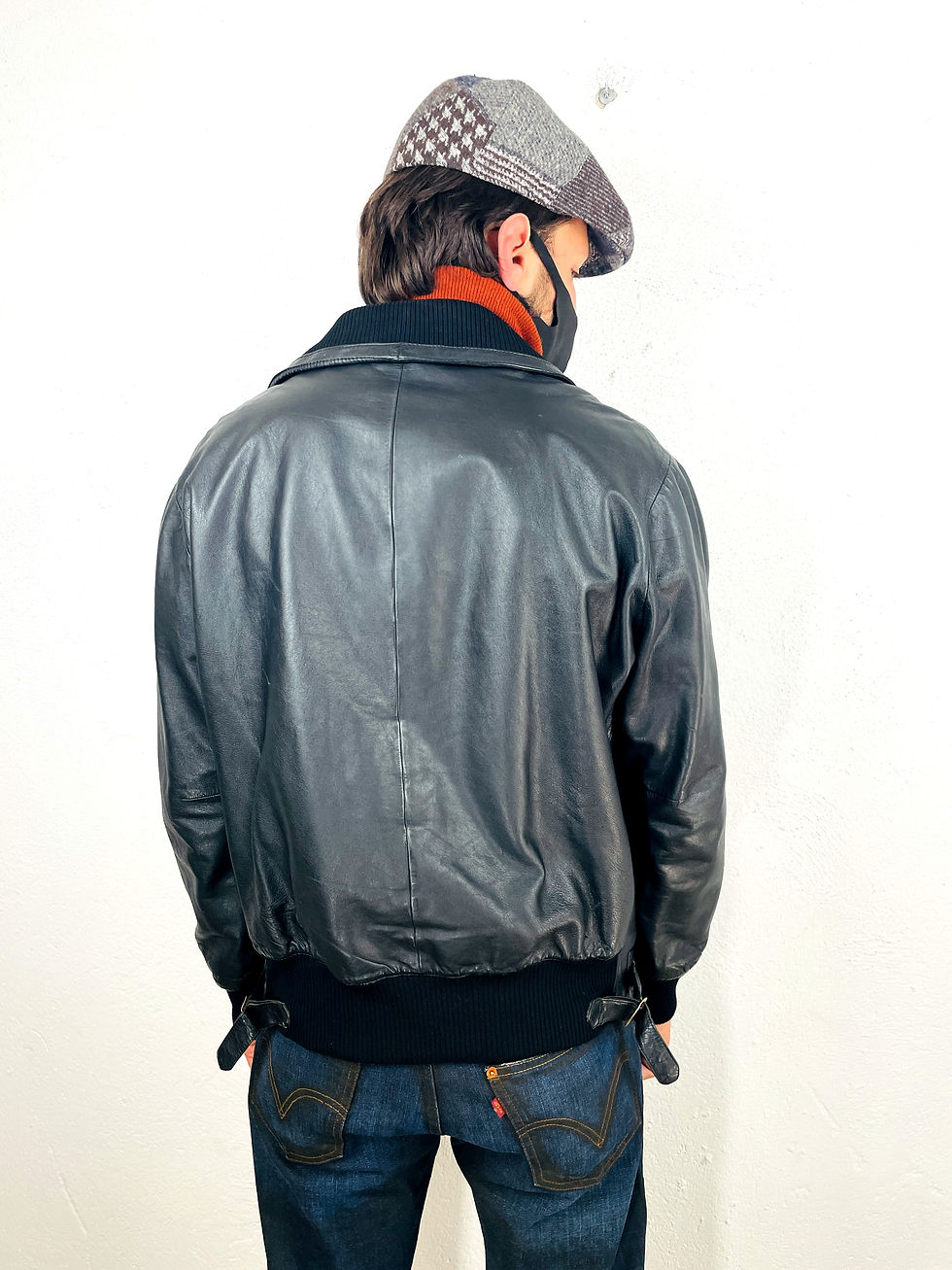 Miniatura: giacca-bomber-pelle-vintage