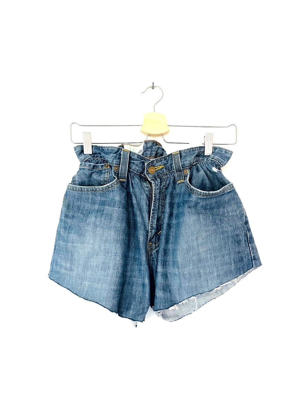 Miniatura: shorts-jeans-levis-caramella-vintage-denim
