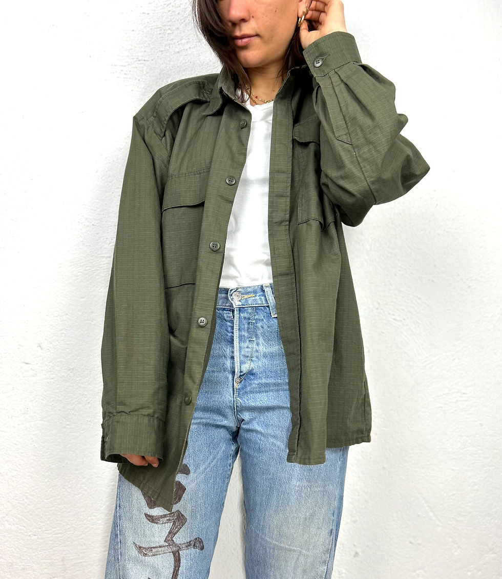 Miniatura: CAMICIA MILITARE VINTAGE