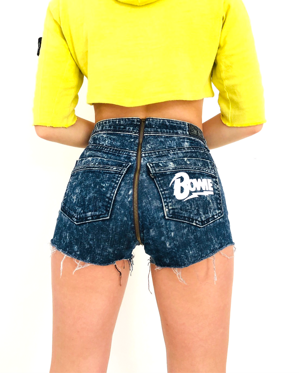 Miniatura: shorts-levis-total-zip-bowie-vintage