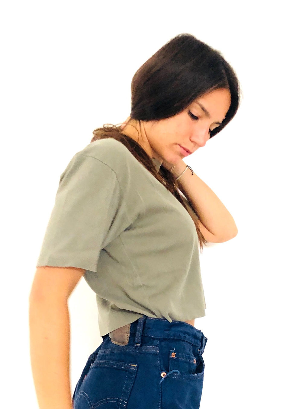 Miniatura: maglietta-t-shirt-crop-us-army-vintage