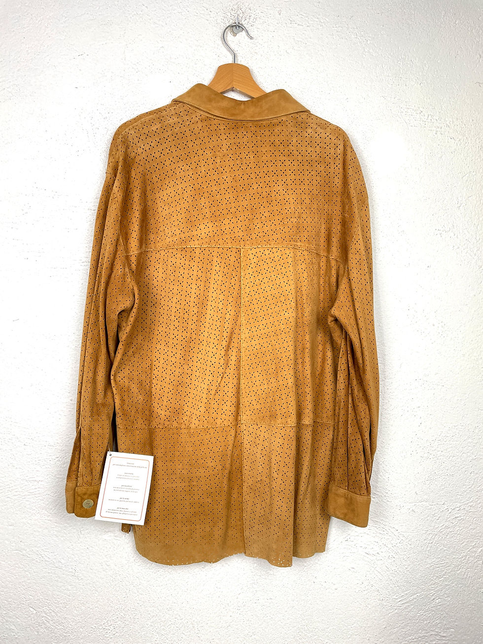 Miniatura: giacca-camicia-renna-forata-vintage