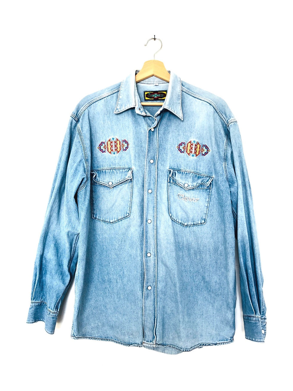Miniatura: camicia-di-jeans-aztec-vintage