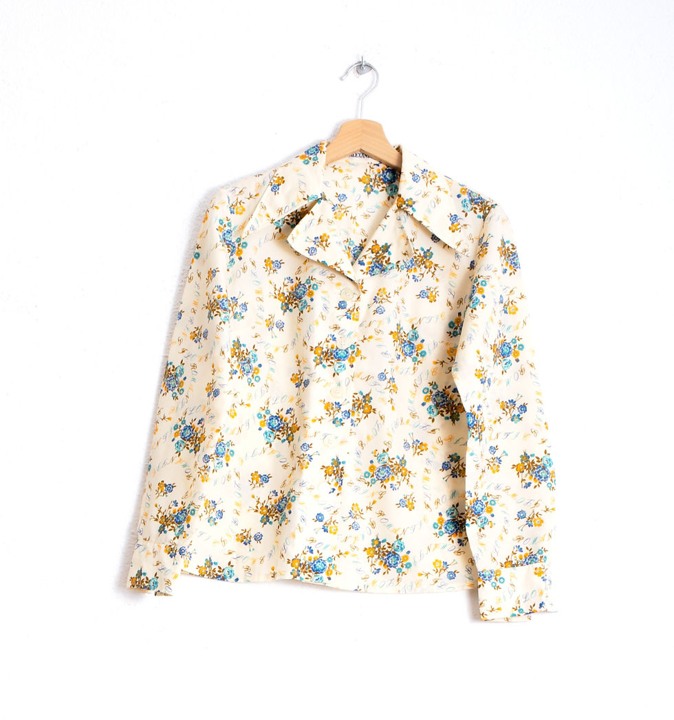 Miniatura: camicia-floreale-vintage