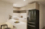 Render interior moderno de Oasis Apartamentos en Bello Antioquia con acabados de lujo y diseño contemporáneo.